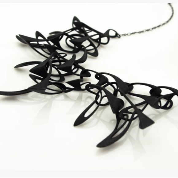 Annxannxdesign 3D Printed “Counterpoint” Necklace NEW - Picture 4 of 4